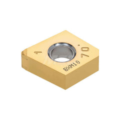 Turning Insert:  2QP-GNGG432HP BXM10,  Polycrystalline Cubic Boron Nitride TiCN Finish,  Neutral,  1/2″ Inscribed Circle,  0.0310″ Corner Radius,  70.0 &deg N/A Diamond,  Series  GNGG