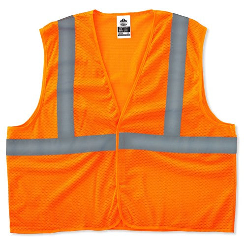 8205HL XS Orange Super Econ Mesh Vest Type R Class 2 - Exact Tooling