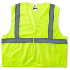 8205HL XS Lime Super Econ Mesh Vest Type R Class 2 - Exact Tooling