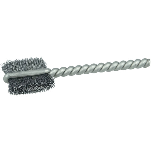 9/16″ Power Tube Brush, .003″ Steel Wire Fill, 5/8″ Brush Length - Exact Tooling