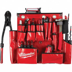 Milwaukee Tool - Tool Aprons & Tool Belts Tool Type: Apron Minimum Waist Size: 25 - Exact Tooling