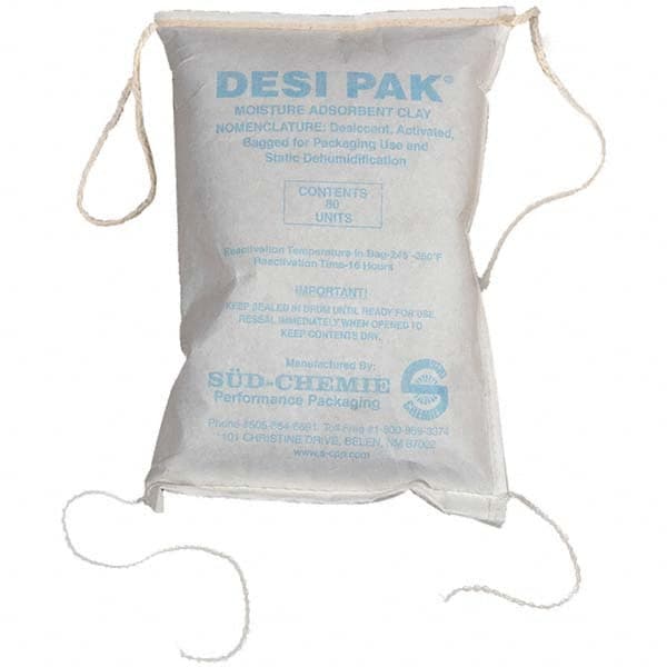 Armor Protective Packaging - Desiccant Packets Material: Clay Packet Size: 80 oz. - Exact Tooling