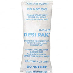 Armor Protective Packaging - Desiccant Packets Material: Clay Packet Size: 1/2 oz. - Exact Tooling