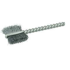 5/8″ Power Tube Brush, .005″ Stainless Steel Wire Fill, 5/8″ Brush Length - Exact Tooling
