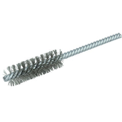 5/8″ Power Tube Brush, .008″ Stainless Steel Wire Fill, 2″ Brush Length - Exact Tooling