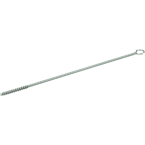 1/8″ Hand Tube Brush, .003″ Stainless Steel Wire Fill, 1″ Brush Length - Exact Tooling