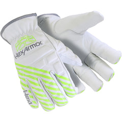 Goatskin Leather Glove with Foam Impact Padding, Size XXXL