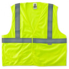 8255HL S/M LIME TREATED POLY VEST - Exact Tooling