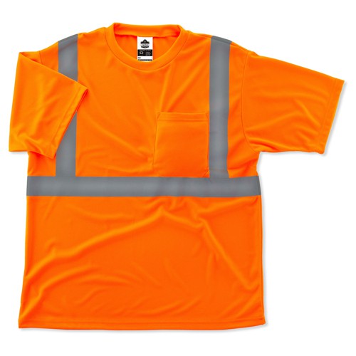 8289 XS Orange T-Shirt Type R Class 2 - Exact Tooling