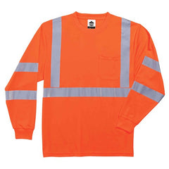 8391 M Orange Long Sleeve T-Shirt Type R Class 3 - Exact Tooling