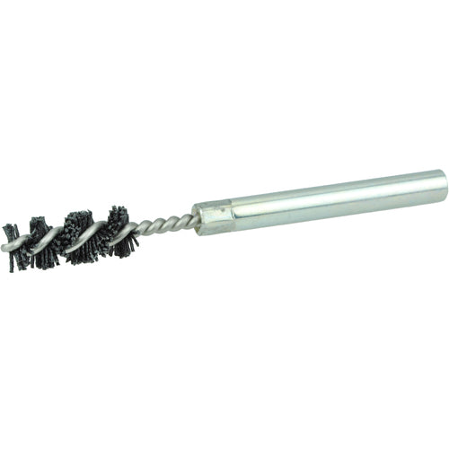 3/8″ Diameter - Power Tube Brush - 0.026″/120 Grit - Exact Tooling