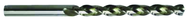 8.1mm Dia. - HSS Taper Length Drill - 130° Point - Bright - Exact Tooling