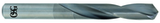 10mm Carbide Slow Spiral Jobber Drill - Bright - Exact Tooling
