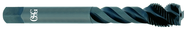 2-4-1/2 Dia. - 2B - 5 FL - HSS - DIN - Modified Bottoming Spiral Flute Tap - Exact Tooling