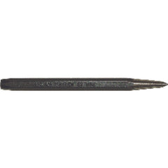 Prick Punch - 3/8″ Hex Stock × 4 1/2″ Overall Length - Exact Tooling