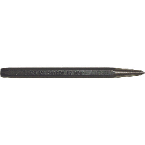 Prick Punch - Prick Punch - 1/4″ Hex Stock × 4″ Overall Length - Exact Tooling