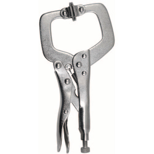 LOCKNG C-CLAMP W/SWIVEL PAD 11″ - Exact Tooling
