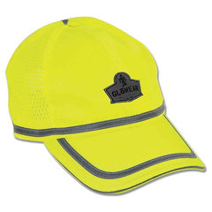 8930 Lime Hi-Vis BasebaLL Cap - Exact Tooling