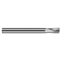 0.4375″ (7/16″) Cutter Diameter × 1.0000″ (1″) Flute Length Carbide Flat Bottom Counterbore, 4 Flutes - Exact Tooling