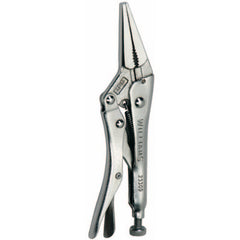 LONG LOCKING PLIER WITH CUTTER 9″ - Exact Tooling