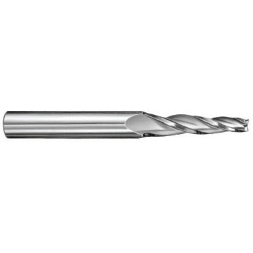 1/4 End Mill 3FL SQ TN - SER 23S 3/32x1/4x3 10.0DEG - Exact Tooling