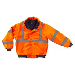 8380 2XL ORANGE BOMBER JACKET - Exact Tooling