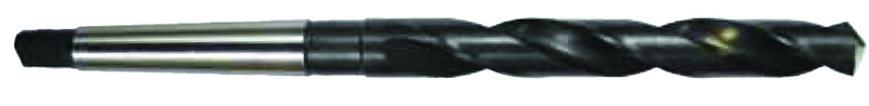13.75mm Dia. - HSS 1MT GP Taper Shank Drill-118Â° Point-Surface Treated - Exact Tooling