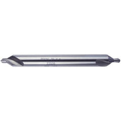#3 × 3″ OAL 60 Degree HSS Plain Combined Drill and Countersink Bright Series/List #1499 - Exact Tooling