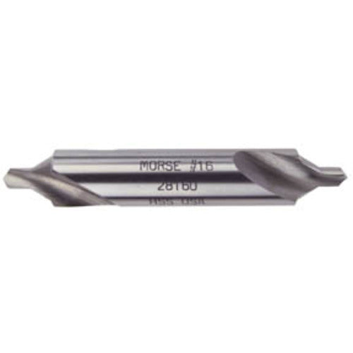 #13 × 2″ OAL HSS Bell Combined Drill and Countersink Bright Series/List #1498 - Exact Tooling