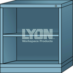 Bench-Standard Cabinet - Base Shelf - Adjustable Shelf - 30 x 28-1/4 x 33-1/4" - Exact Tooling