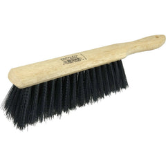 8″ - Black Synthetic Counter Dusters / Oil / Water Resistant Industrial Hand Brush - Exact Tooling