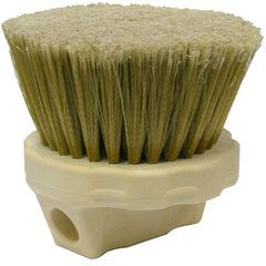 4-1/2″ Round Window Brush, Flagged Gold Polystyrene Fill - Exact Tooling