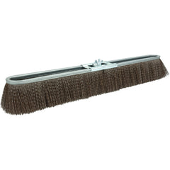 18″ Vortec Pro Coarse Sweep Strip Broom, Brown Polypropylene Fill - Exact Tooling