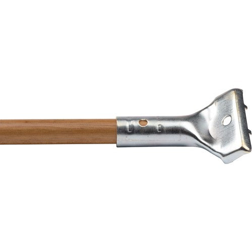 60″ Hardwood Handle, Strip Broom, 15/16″ Diameter - Exact Tooling