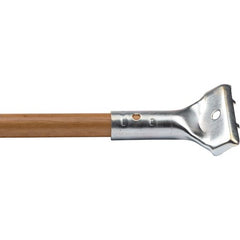 60″ Hardwood Handle, Strip Broom, 15/16″ Diameter - Exact Tooling