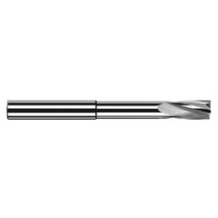 0.0469″ (3/64″) Cutter Diameter × 0.1880″ Flute Length × 0.3750″ (3/8″) Reach Carbide Flat Bottom Counterbore, 4 Flutes - Exact Tooling