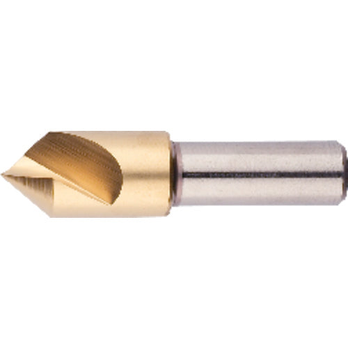 1/4″ Cutting Dia. 1/4″Shank Dia, 1 Flute, 60 Degrees, HSSCo Countersink Series/List #1754 - Exact Tooling