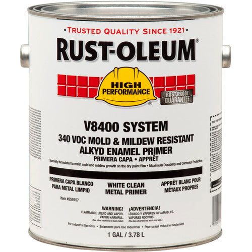 V8400 White Clean Metal Primer - Exact Tooling
