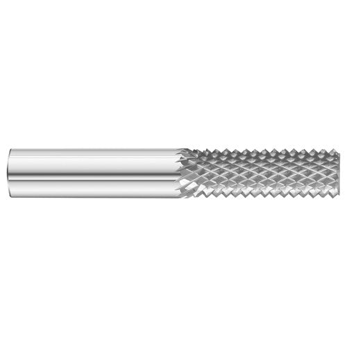 ‎1/4″ × 1/4″ × 3/4″ × 2-1/2″ Carbide Router Style B - Burr Type End Cut-List #2600 - Exact Tooling