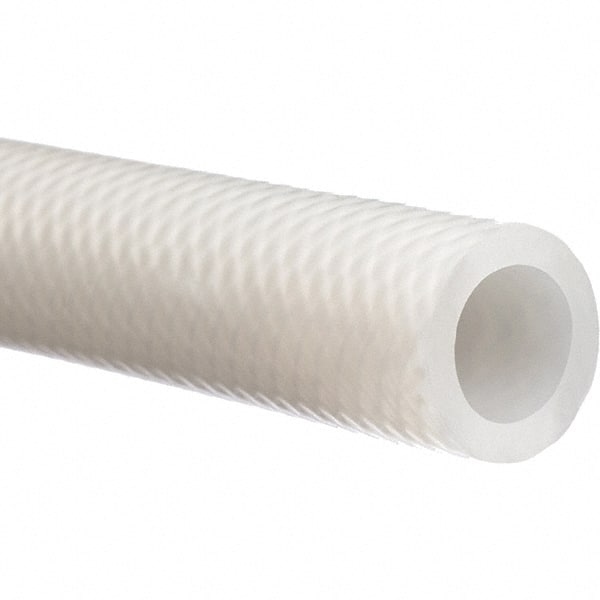 Value Collection - 1" ID x 1-3/8" OD, 10' Long, Silicone Reinforced (FDA) Tube - Clear, 360 Max psi, -100 to 440°F - Exact Tooling