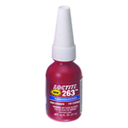 ‎Series 263 Threadlocker Red High Strength-10ml - Exact Tooling