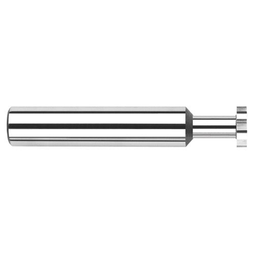 0.1562″ (5/32″) Cutter Diameter × 0.0780″ (5/64″) Width × 0.5000″ (1/2″) Neck Length Carbide Square Standard Keyseat Cutter, 6 Flutes