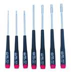 7 Piece - 1.5mm - 4.0mm - Precision Metric Nut Driver Set - Exact Tooling