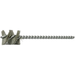 .890″ Nylox Micro Abrasive Tube Brush, 600 AO, 1″ Brush Length - Exact Tooling