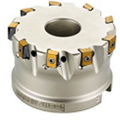 90° Arbor Mnt Face Mill-T490 FLN D1.5-6-.75-08; 1.5"Dia - Exact Tooling