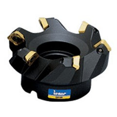 45° SH & Arbor Mnt Face Mill - F45ST-D2.00-.75; 2" Dia - Exact Tooling