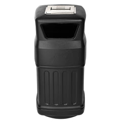 Alpine Industries - Trash Cans & Recycling Containers; Type: Trash Can ; Container Shape: Round ; Container Size: 16 Gal. ; Container Graphics: None ; Color: Black ; Finish: Smooth - Exact Tooling