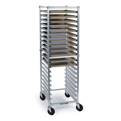Lakeside - Storage Racks; Type: Pan Rack ; Width (Inch): 20-1/2 ; Height (Inch): 69 ; Depth (Inch): 26-1/2 ; Additional Information: Economical aluminum rack ships partially assembled. Welded ledge side panels bolt into cross-member frame pieces for adde - Exact Tooling