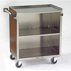Lakeside - Carts; Type: Utility Cart ; Load Capacity (Lb.): 500.000 ; Number of Slots: 0 ; Number of Shelves: 3 ; Width (Inch): 19 ; Length (Inch): 30-3/4 - Exact Tooling