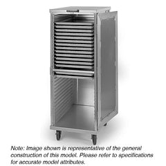 Lakeside - Storage Racks; Type: Mobile Pan Cabinet ; Width (Inch): 20-7/8 ; Height (Inch): 68 ; Depth (Inch): 27-5/8 ; Additional Information: Protects contents during holding and transporting. Constructed lightweight durable aluminum. Accepts 40 full si - Exact Tooling